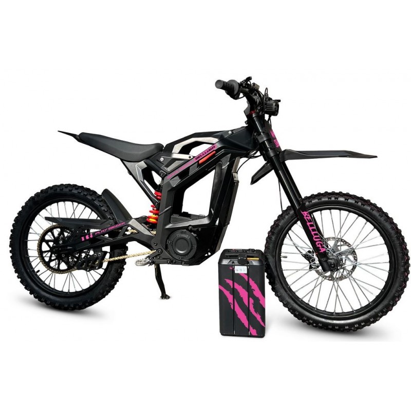 Купить  Электрокомплект Пит. BELLUGA 004 11000 Ват, 72V35Ah, колеса перед 19"/заднее 19", два аморт.,тормоза гидр.Disk (шт) купить с доставкой по Москве и России, цена, технические характеристики, комплектация фото  - motoserp.ru