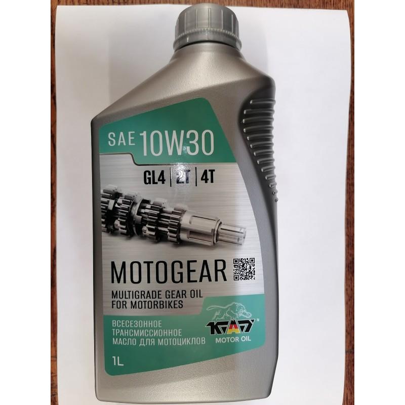 Купить  Масло K.A.T. Moto Gear 10W30 трансмиссионное 1л. (шт) (KAT купить с доставкой по Москве и России, цена, технические характеристики, комплектация фото  - motoserp.ru